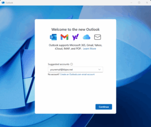 New Outlook login